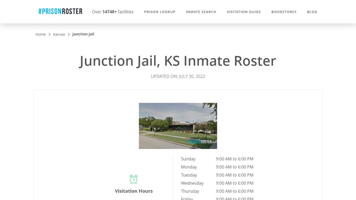 Junction Jail, KS Inmate Roster - Nationwide Inmate Search